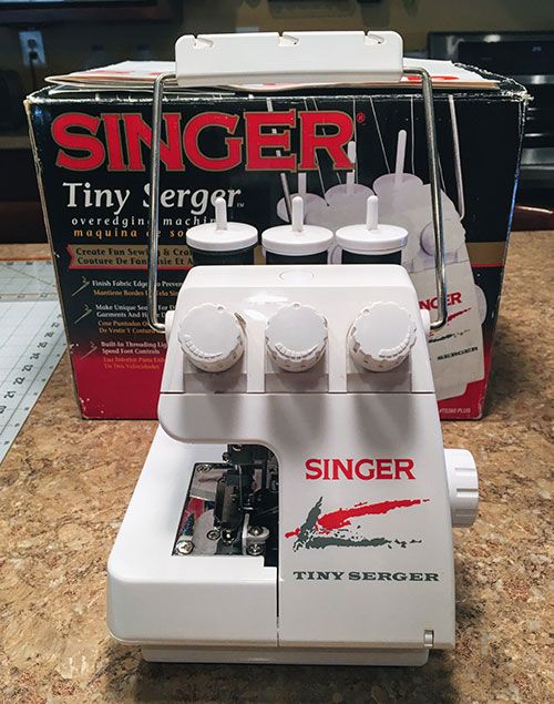 Singer tiny serger sewing machine